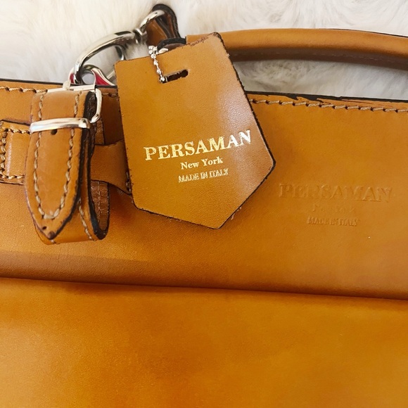 Presaman New York Leather Briefcase - Picture 3 of 8